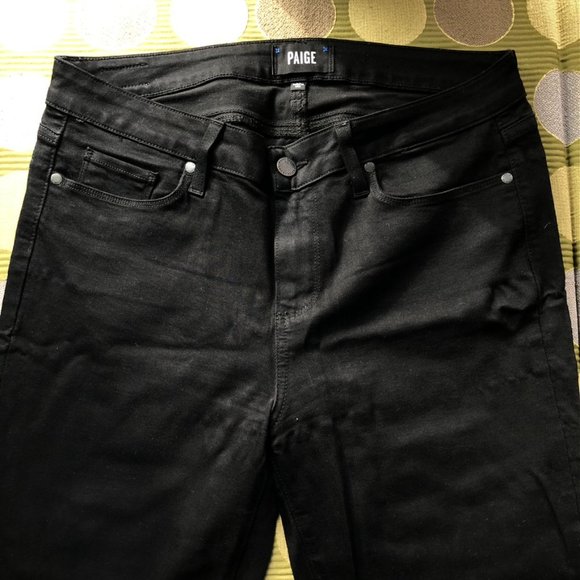 Paige Verdugo Ultra Skinny Black Jeans VGUC - Picture 5 of 12
